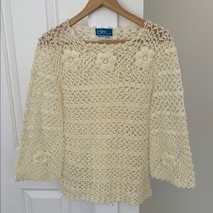 Vintage Crochet Sweater